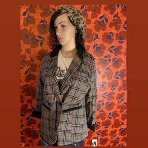 Cute plaid blazer